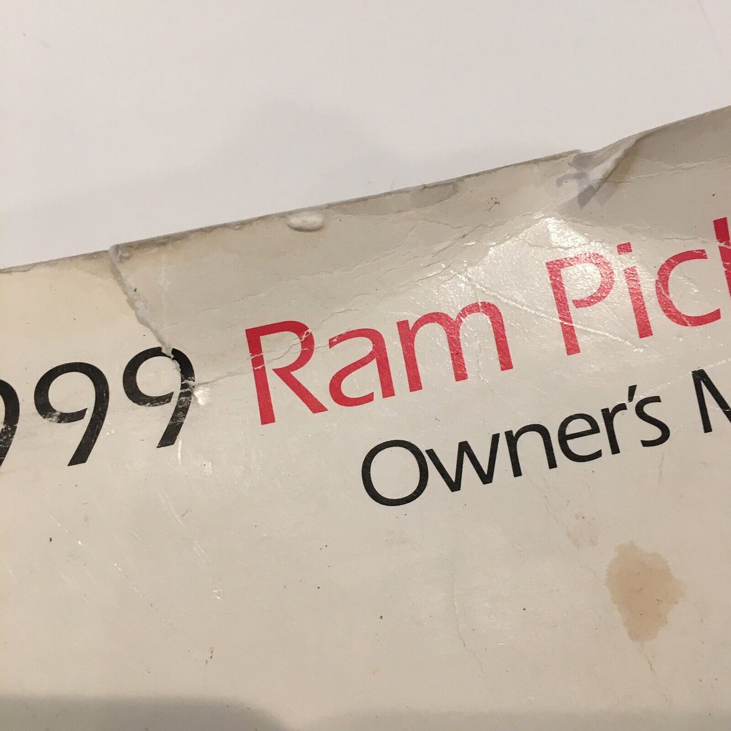 Owner's Manual, 1999 Ram 1500 2500 3500 Gasoline Engines