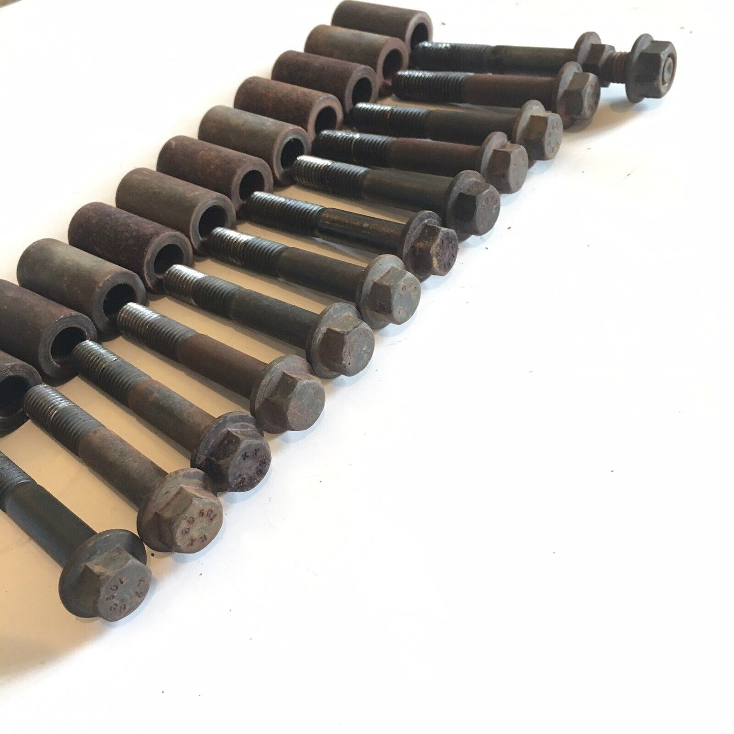 Exhaust Manifold Bolts and Spacers 1999-02 Dodge Ram 2500 3500 24V Diesel