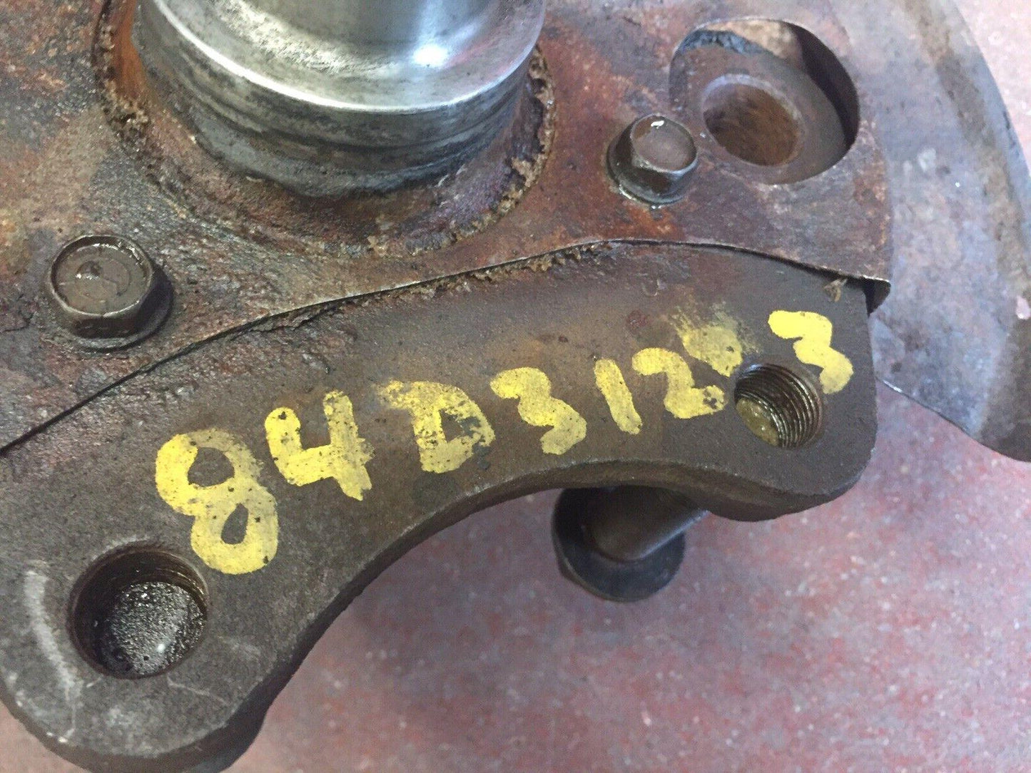 Spindle, 1973-1988 Dodge D200 / 250 / 300 / 350 with 3800# or 4000# Axle, Passenger Side, RH