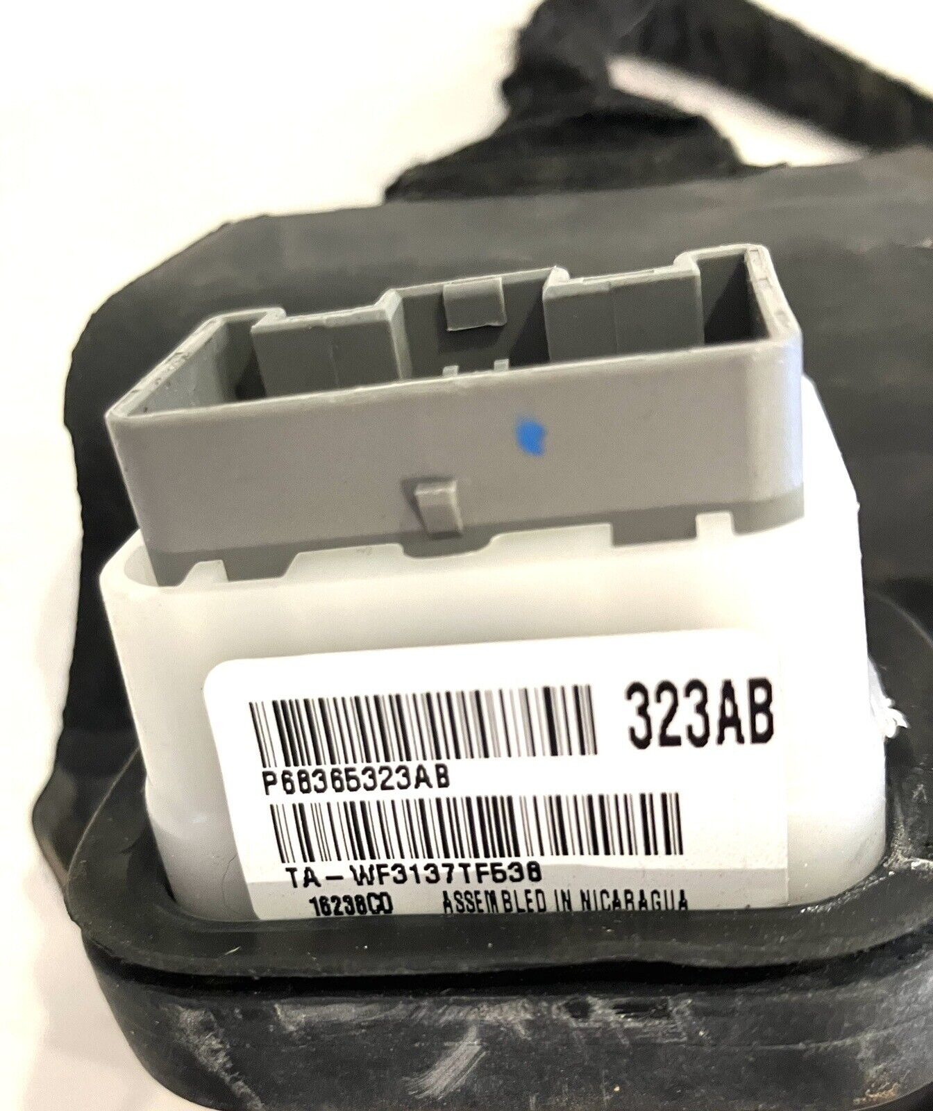 Passenger Rear Door Harness, 2018 Ram 1500 2019+ Ram 1500 Classic, Quad Cab, 68365323AB