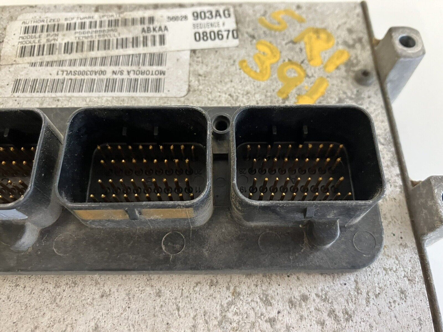 2005 Ram 1500 Engine Computer ECM PCM for 3.7L V6 Automatic 56028903AG 590-7607