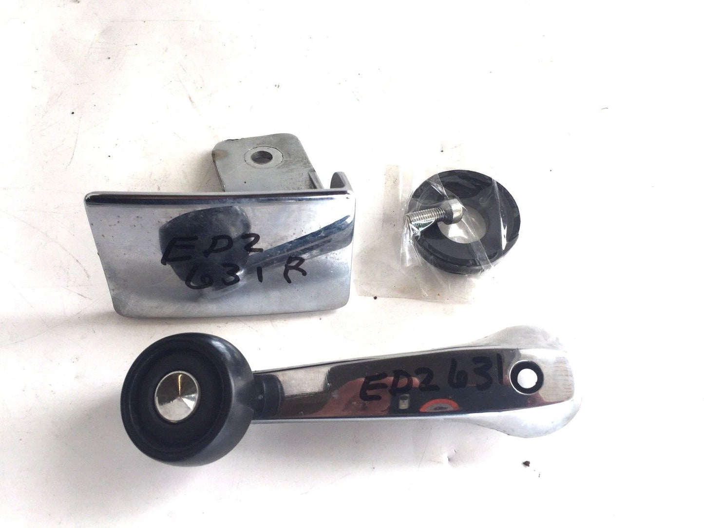 Passenger Side Window Crank Handle and Door Handle 1981-87 Ram Pickup Ramcharger