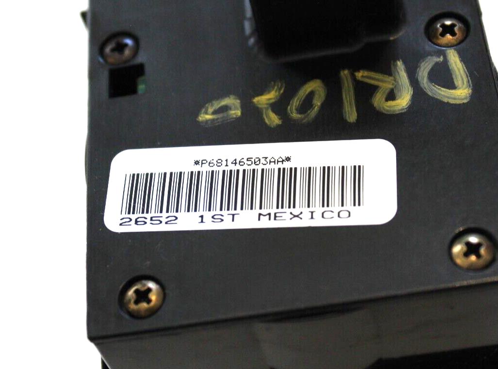 Headlight Switch, 2013-2018 Ram 1500 2500 3500, without Fog Lights, 68146503AA