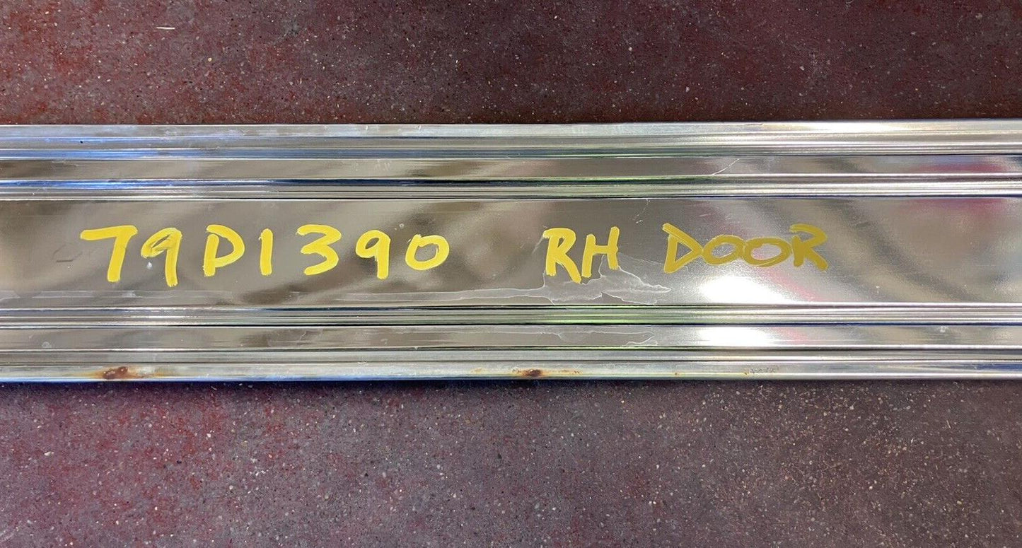 Door Molding, 1972-1980 Dodge Ram Pickup and Ramcharger, Passenger Side, RH