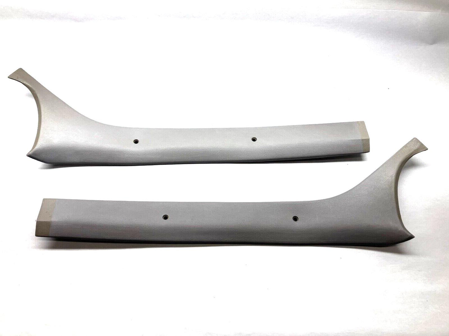 Taupe Color Right and Left A-Pillar Moldings. 1981-93 Dodge PU. P/N 4168238/239
