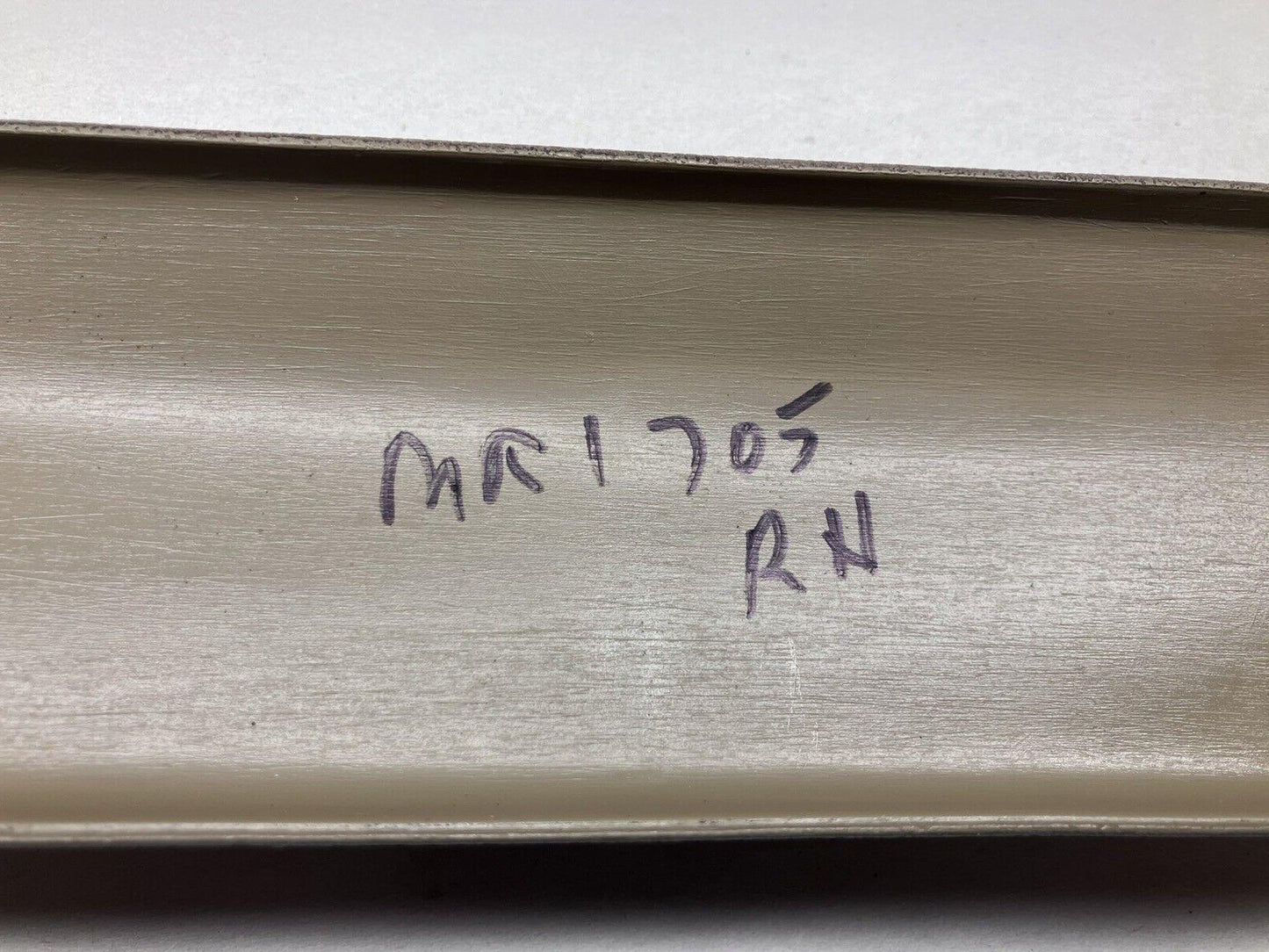 Taupe Color Right and Left A-Pillar Moldings. 1981-93 Dodge PU. P/N 4168238/239