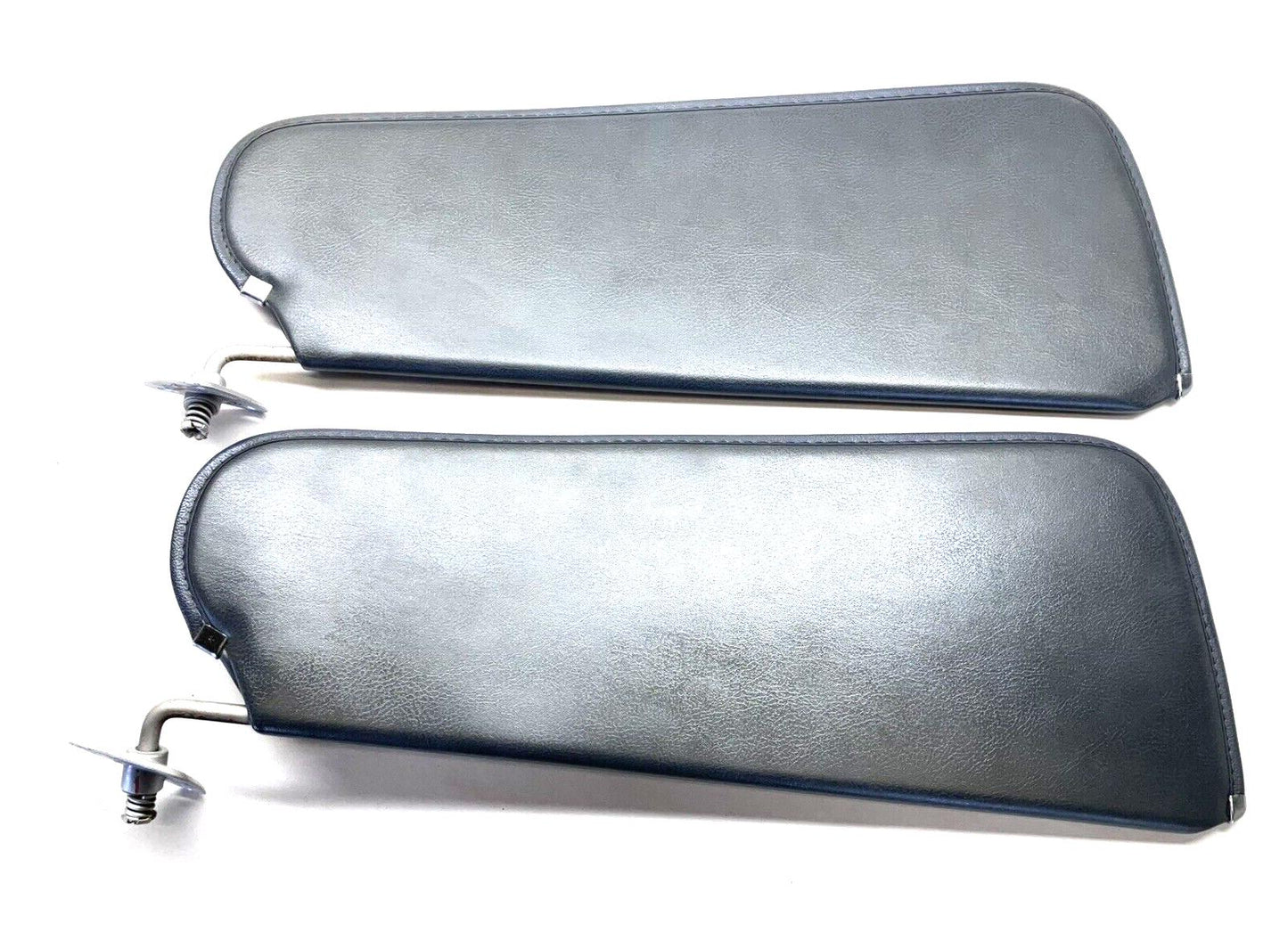 Sun Visor Pair, 1981-1993 Dodge Truck, Gray, with 4X4 Instructions.