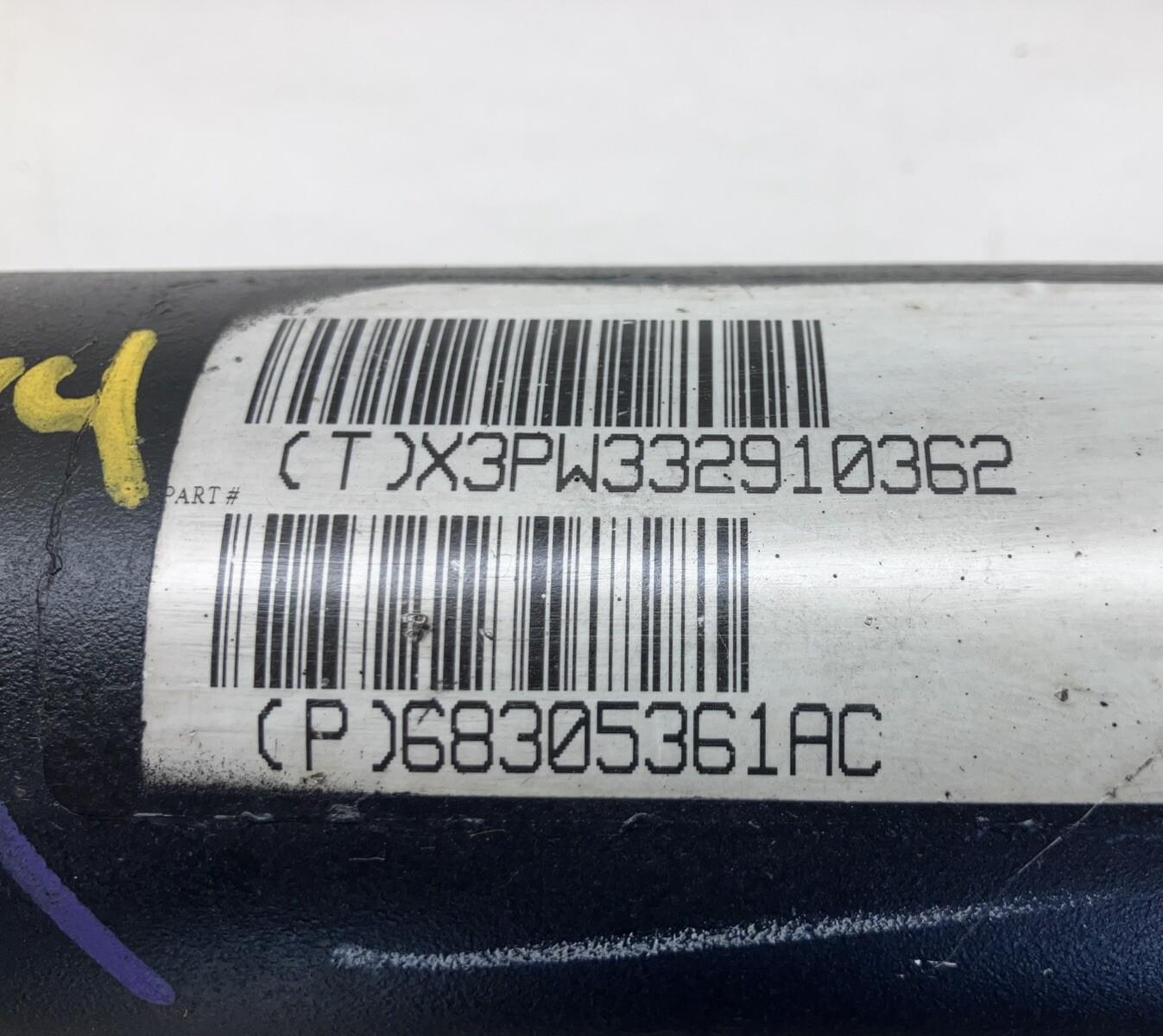 Front Drive Shaft, 2019-2024 Ram 2500 3500 Gas, 8HP75 8 Speed Trans 68305361AC