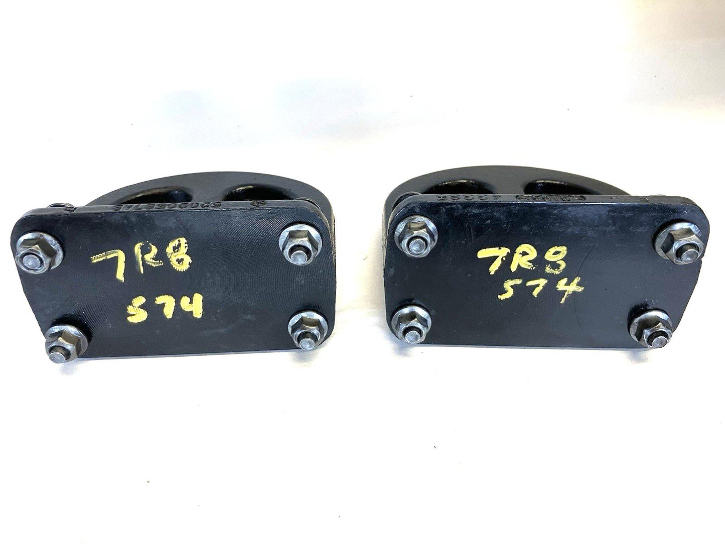 Front Bumper Tow Hooks, 2003-2011 Dodge Ram 2500 3500 52020587AB