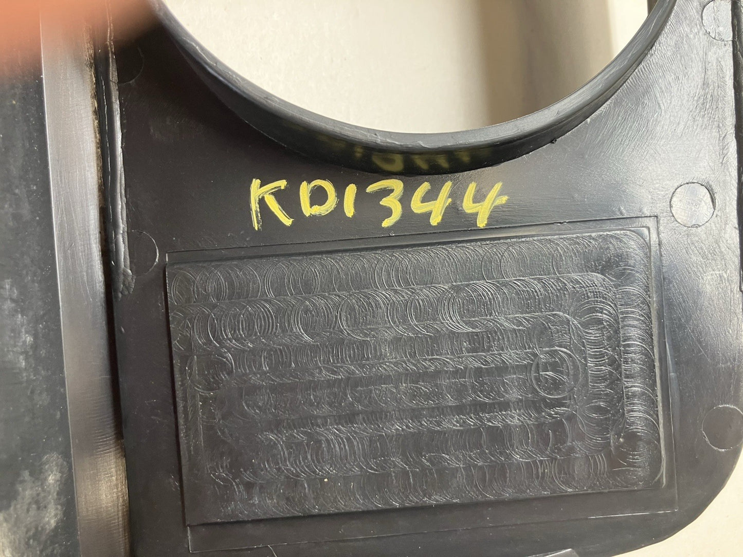 1981-1987 Dodge Ram Woodgrain A/C Delete Instrument Cluster Bezel.