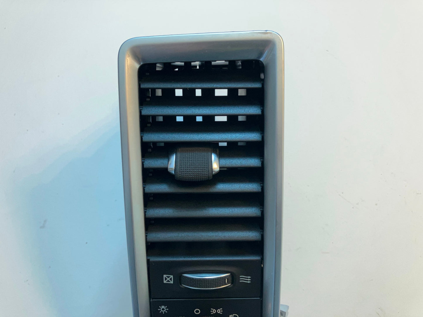 Headlight Switch with Left Side Vent, 2013-2018 Ram 1500 2500 3500 Silver Trim