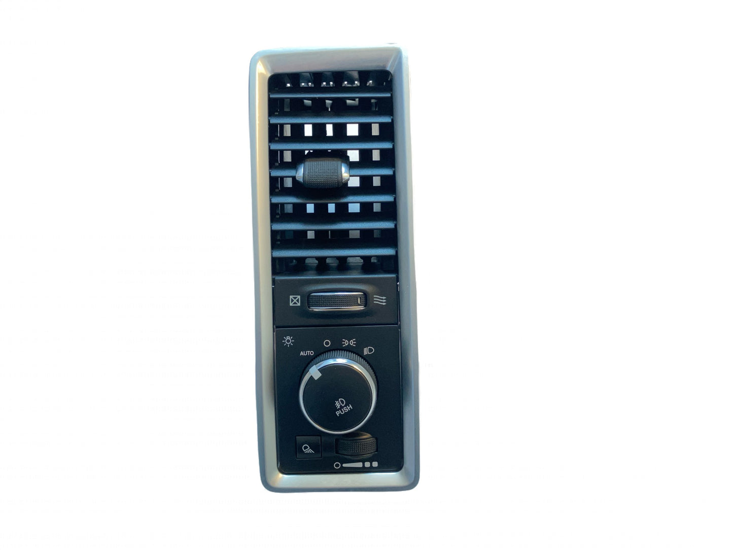 Headlight Switch with Left Side Vent, 2013-2018 Ram 1500 2500 3500 Silver Trim