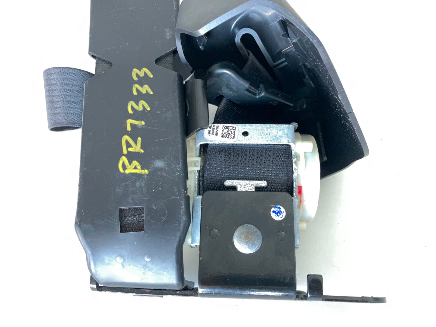 Rear Center Seat Belt with Retractor, P5KQ121DVAB, 2010-12 Ram 1500 2500 3500