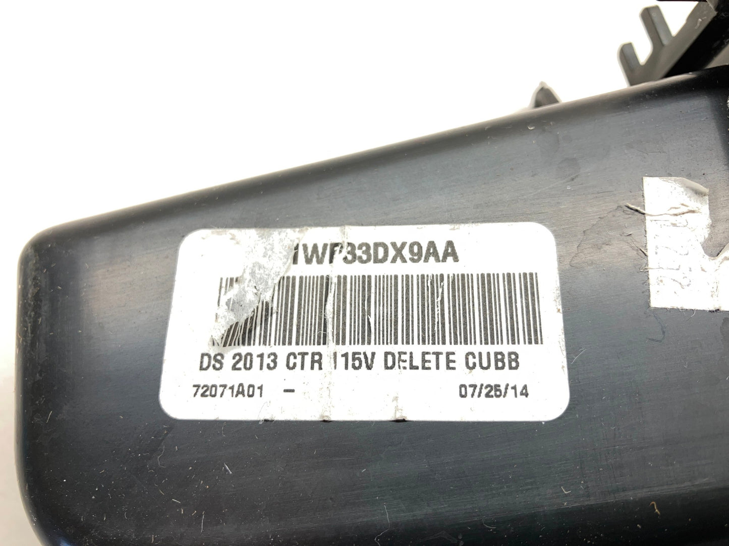 Dash Cubby without Inverter, 1WP33DX9AA, 2013-2018 Ram 1500 2500 3500 Used