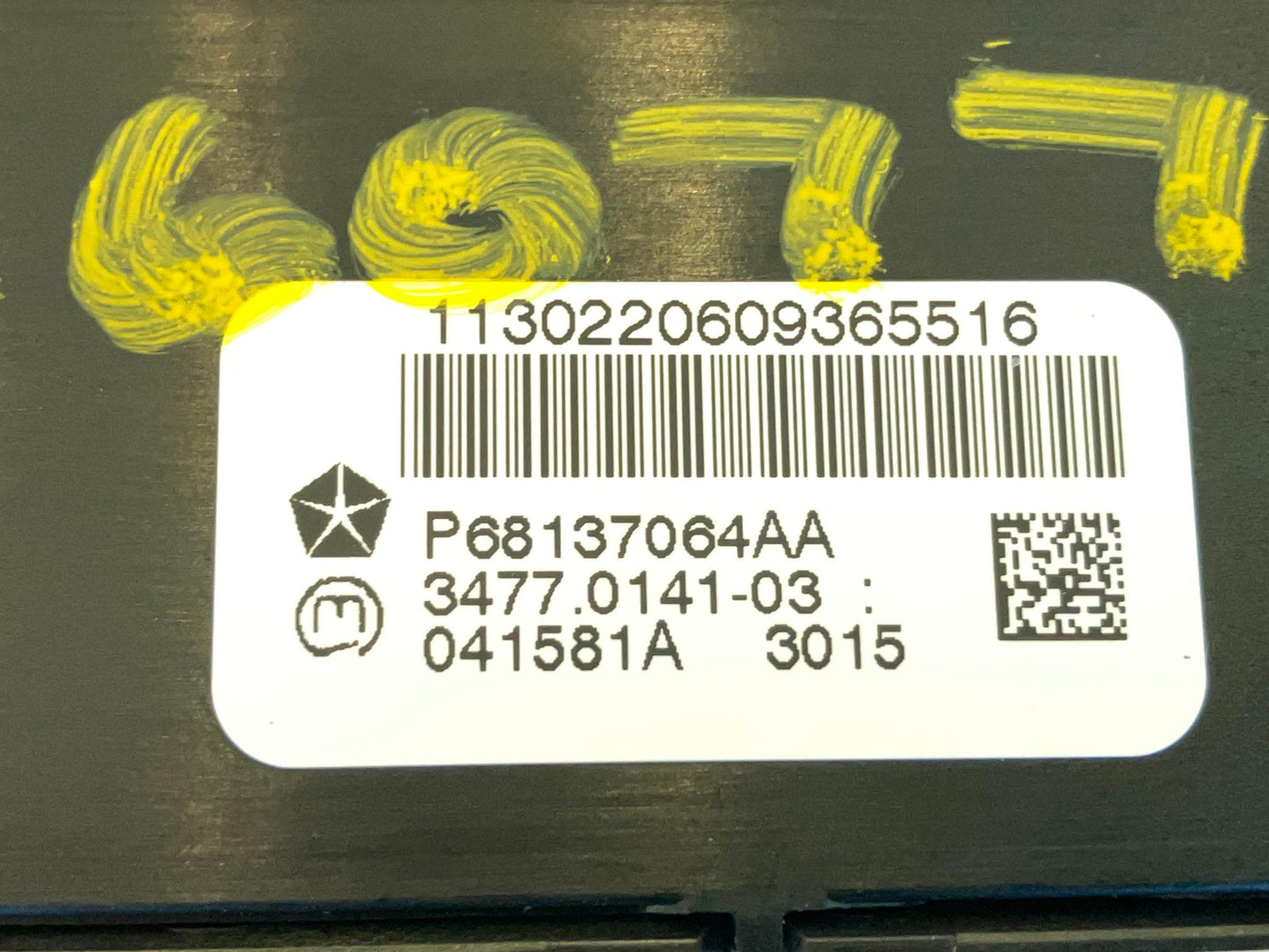 Instrument Switch Panel 13 Ram 1500 Rear Park Assist Heated Seat Steering Wheel