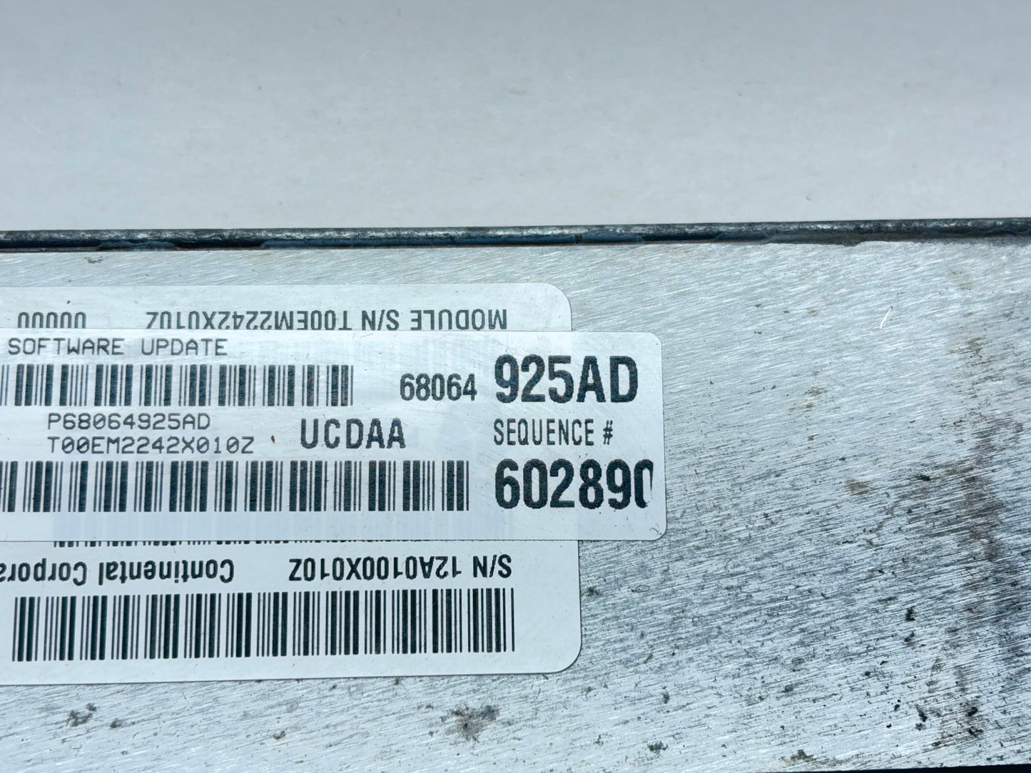 2012 Ram 1500 Engine Computer ECM 5.7 Hemi 68064925 590-8045 Reprogram Required