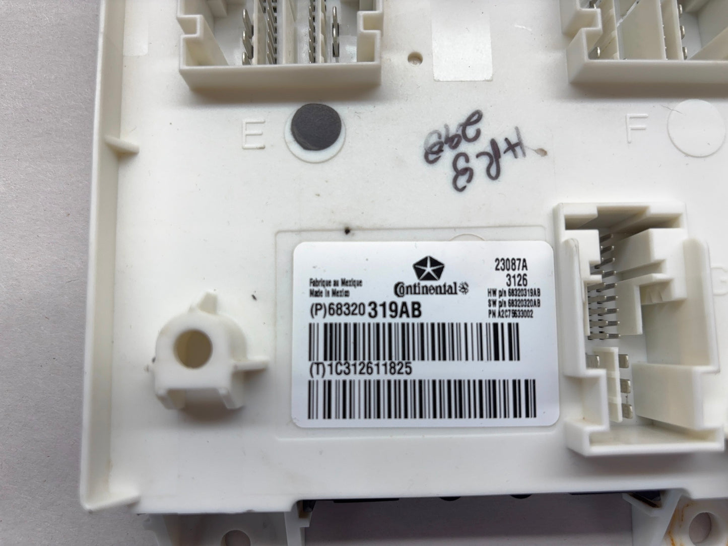68320319AB, Body Control Module, BCM, 2017-2018 Ram 1500 2500 3500 19-20 Classic