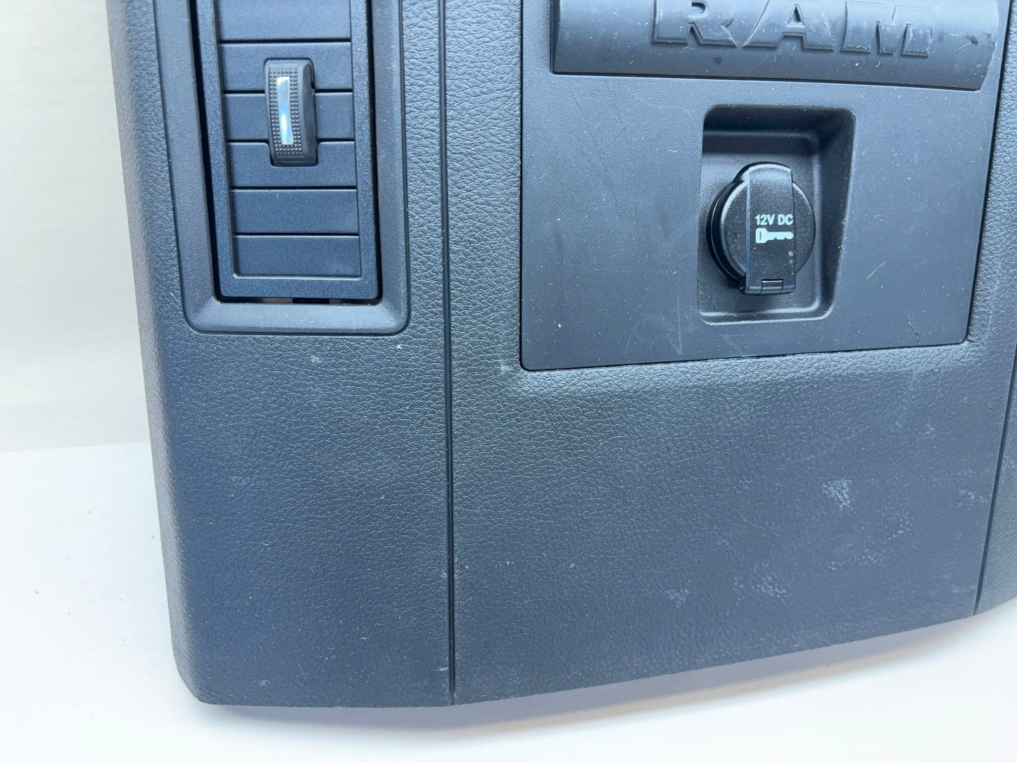 Center Console Rear Panel, 2013-18 Ram 1500 13-17 Ram 2500 3500 5NA01DX9AA Black