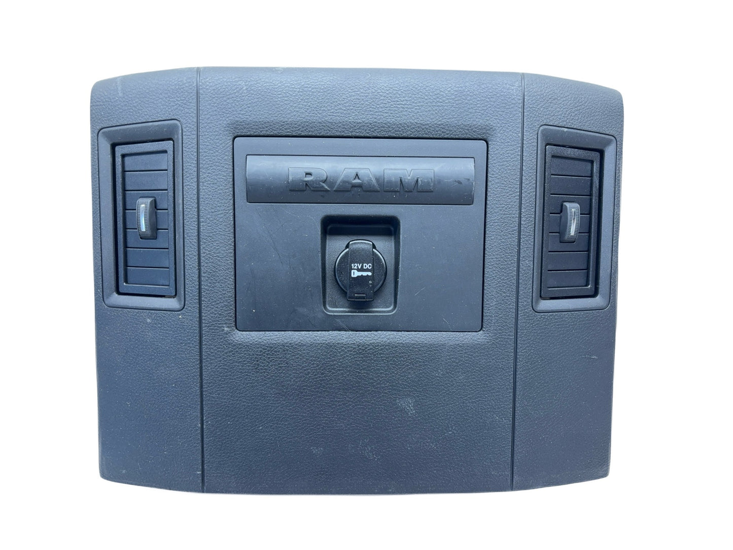 Center Console Rear Panel, 2013-18 Ram 1500 13-17 Ram 2500 3500 5NA01DX9AA Black