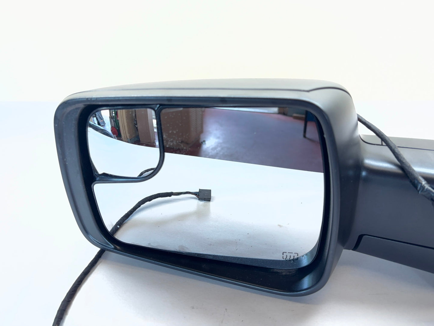 Driver Side Door Mirror, 2019-2024 Ram 1500 New Style, 68276499AC *Chipped*