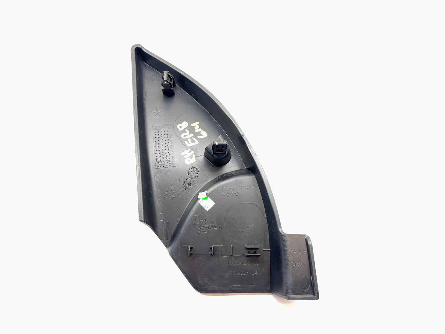 RH Door Panel Mirror Cover, 2013-2018 Ram 1500 2500 3500 19+ Classic 1HA42TX7AA