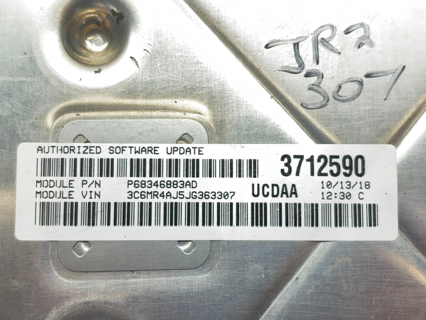 Engine Computer, ECM, 2018 Ram 2500 3500 6.4 Hemi 68331214AA, Gasoline