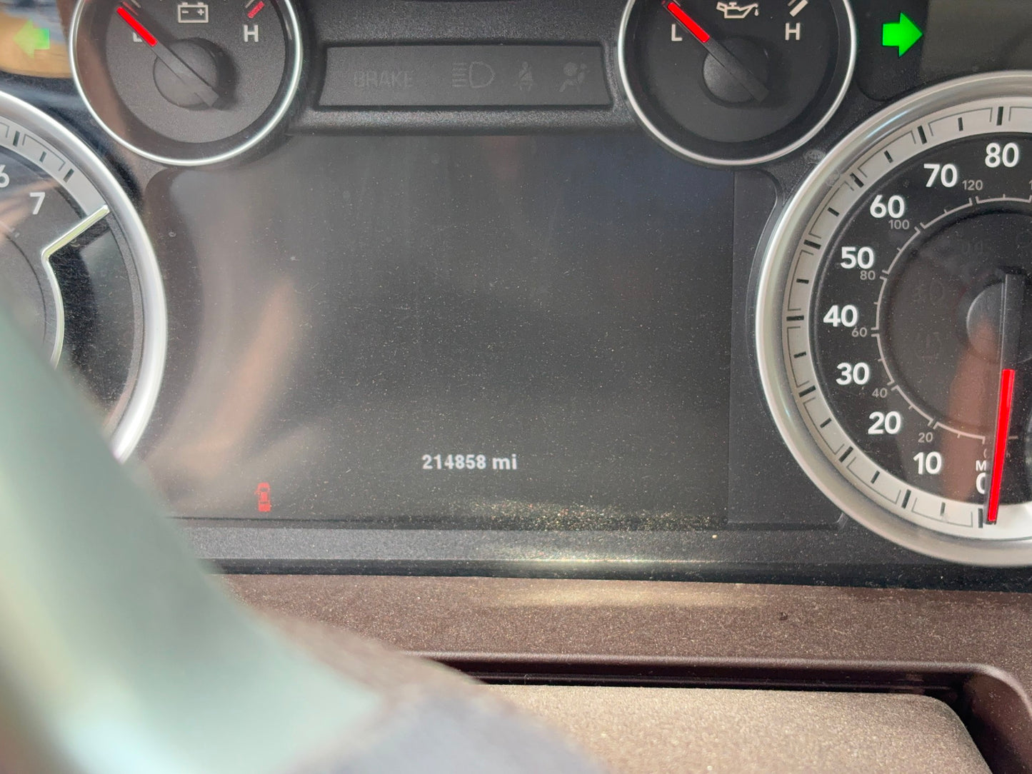 Speedometer Cluster 2014 Ram 1500 Premium LCD 7" Info Big Screen 56054945AC