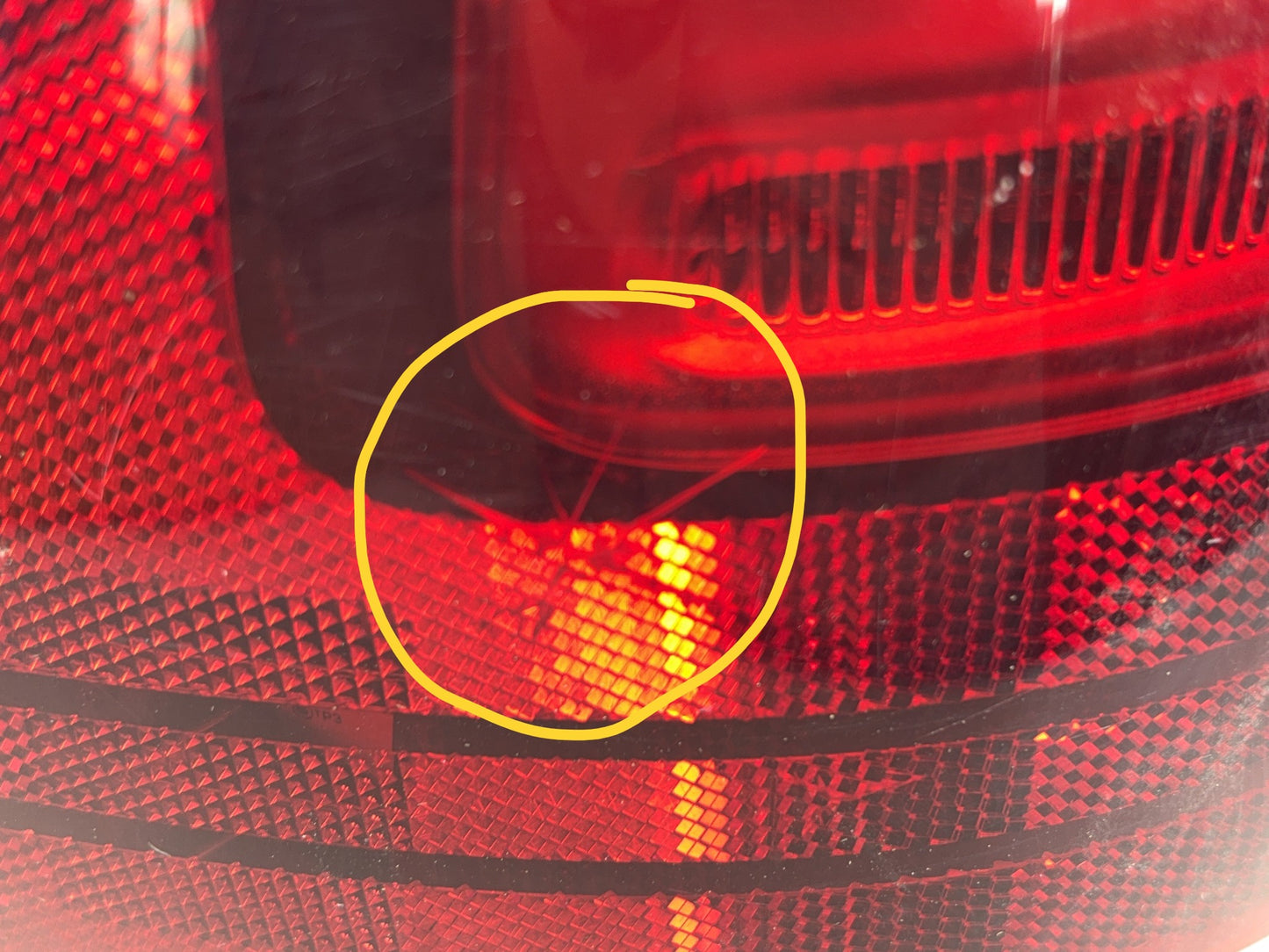 Driver Side Sport LED Taillight Taillamp 2013-18 Ram 1500 2500 3500 LH *Damaged*