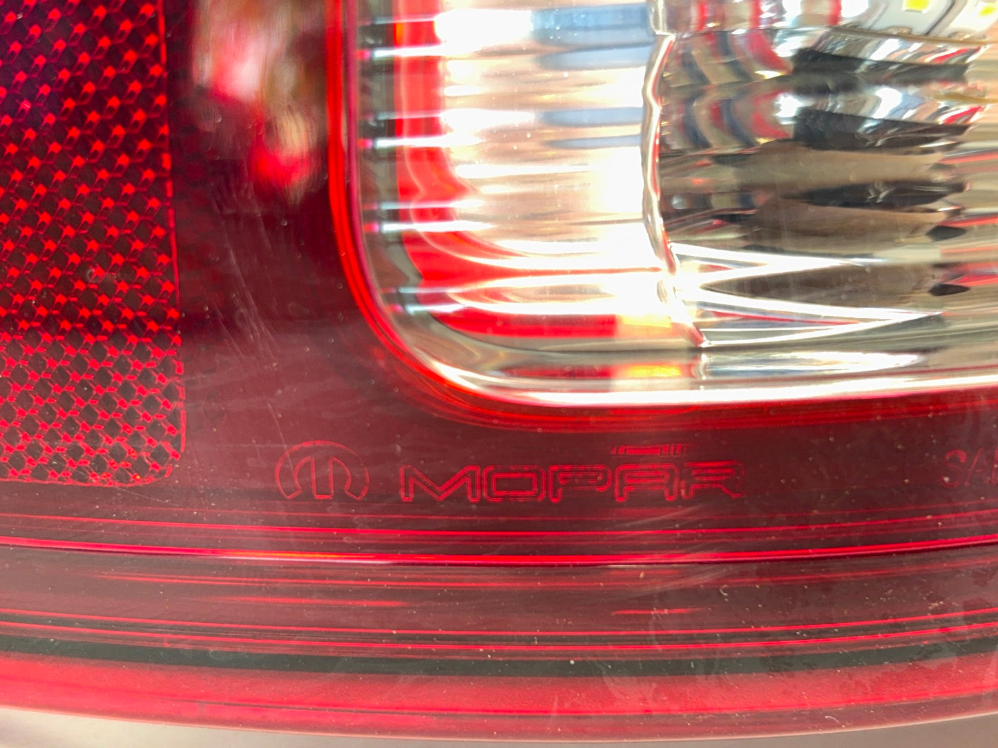 Driver Side Sport LED Taillight Taillamp 2013-18 Ram 1500 2500 3500 LH *Damaged*