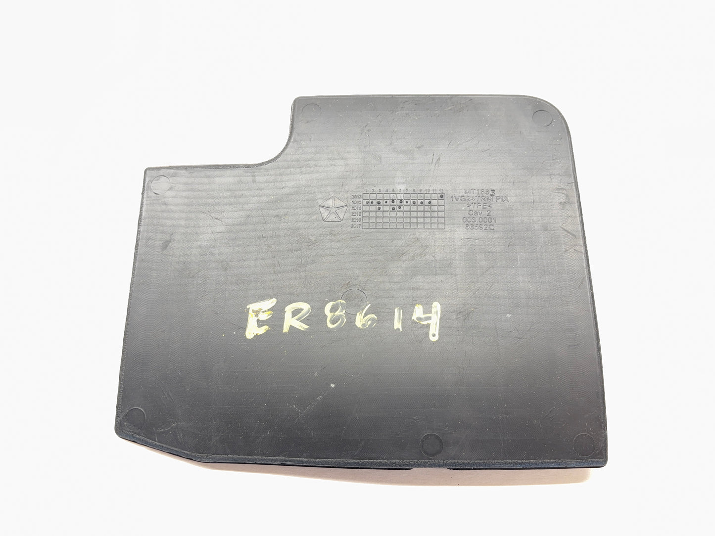 Console Mat, Lower Console, for Business Console with CD Player, 2013-2018 Ram 1500 2500 3500