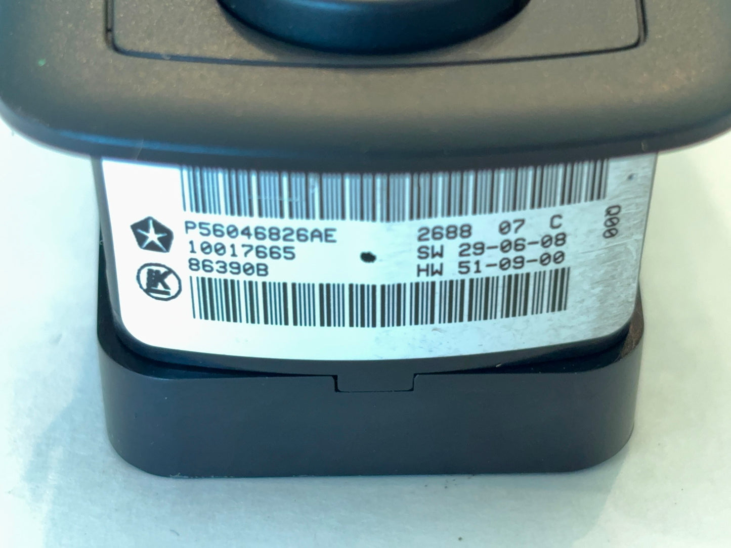 Master Switch, Driver Front 2016-2018 Ram 1500 2500 3500 19+ Classic 56046826AE