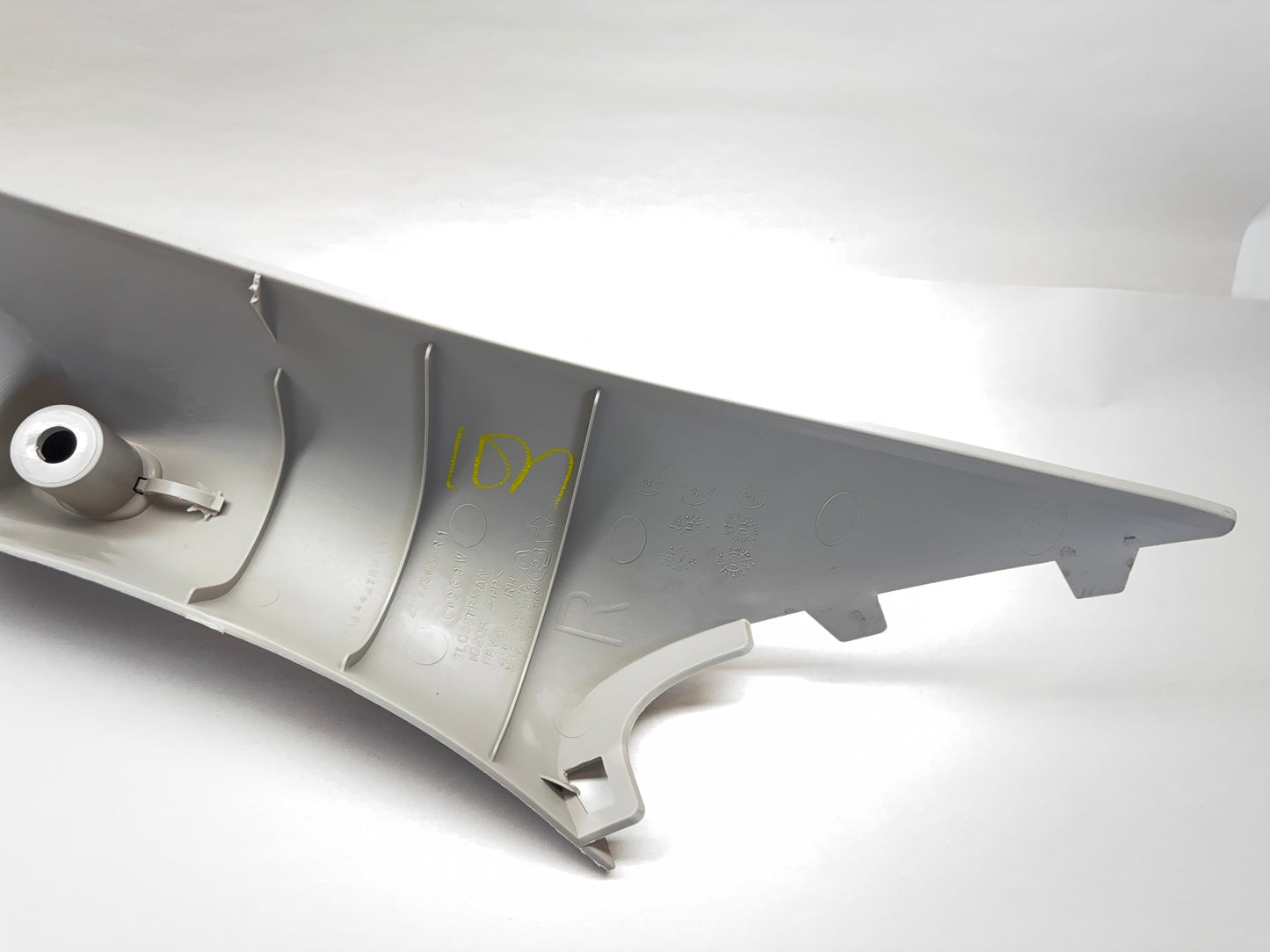 Passenger Side A Pillar Molding, 2009-18 Dodge Ram 1500 2010-18 2500 3500, 5LQ98TRMAA