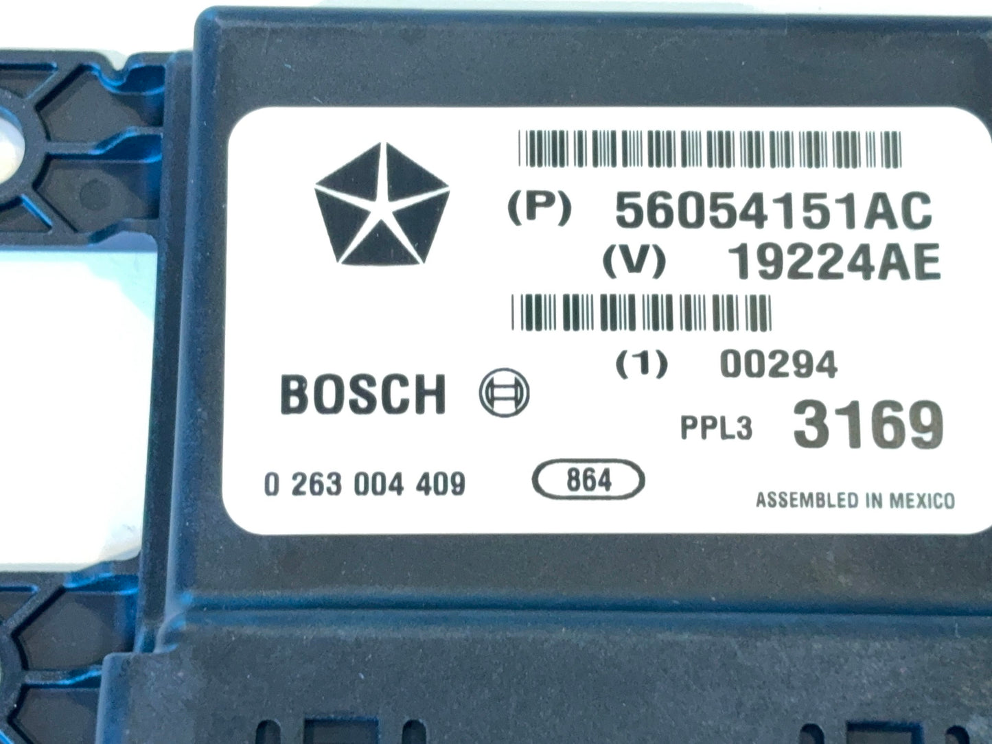 Rear Park Assist Module 2011-2012 Ram 1500 2500 3500 56054151AC