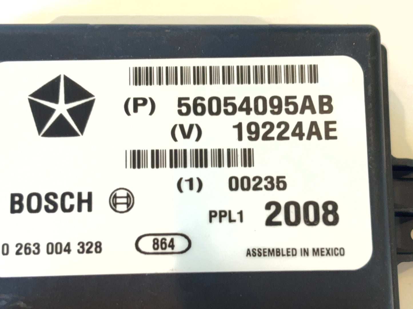 Rear Park Assist Module 2009 Ram 1500 56054095AB Rear Park Sense