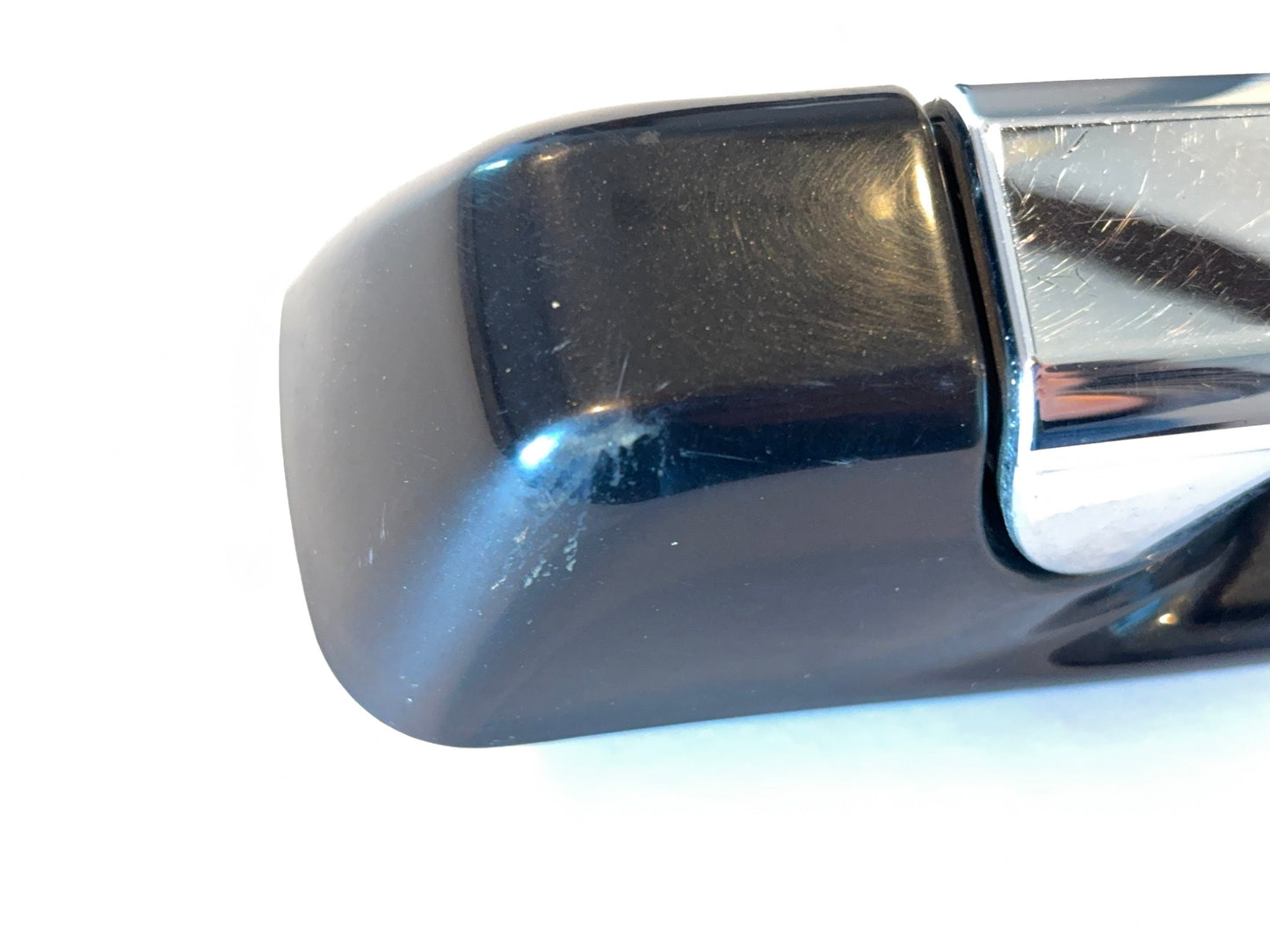 Passenger Side Rear Exterior Painted Door Handle, 2009-18 Ram 1500, 2010-18 2500 3500 Black PXR