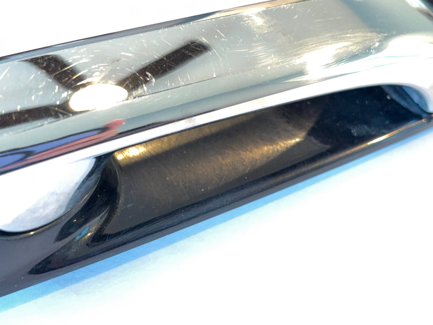 Passenger Side Rear Exterior Painted Door Handle, 2009-18 Ram 1500, 2010-18 2500 3500 Black PXR