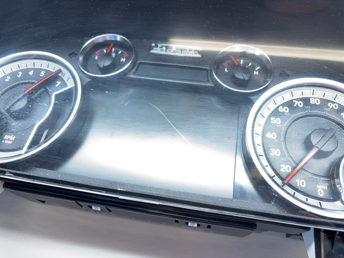 Premium 7" LCD Speedometer Cluster, 2018 Ram 1500 19-20 Classic, Gasoline, 68340663AB