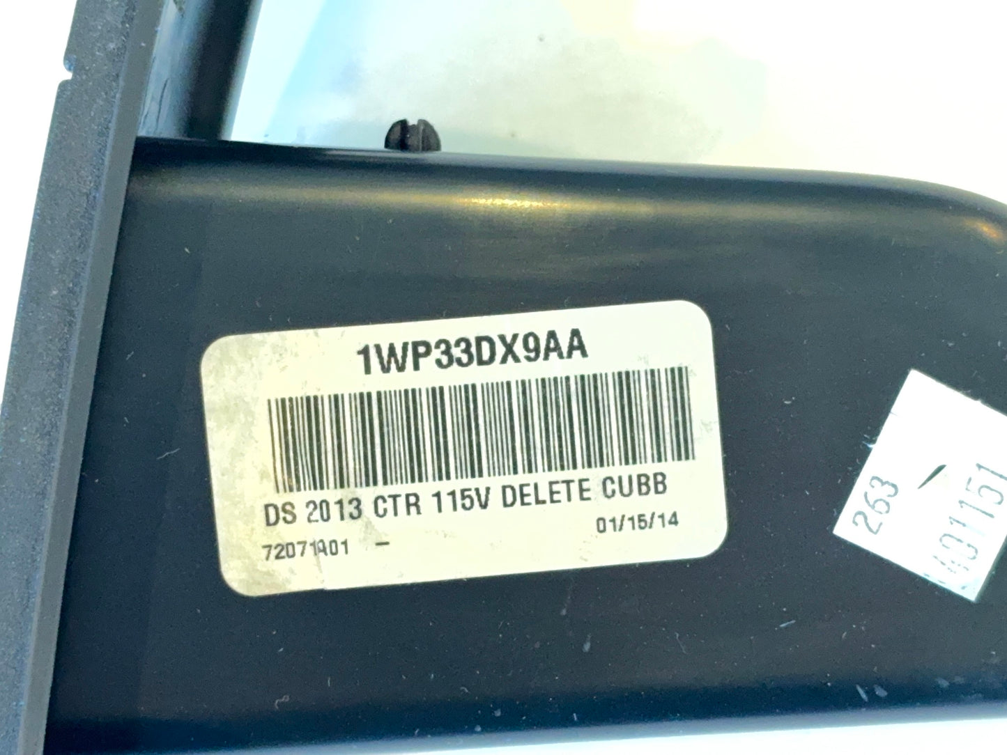 Dash Cubby without Inverter, 1WP33DX9AA, 2013-2018 Ram 1500 2500 3500 Used