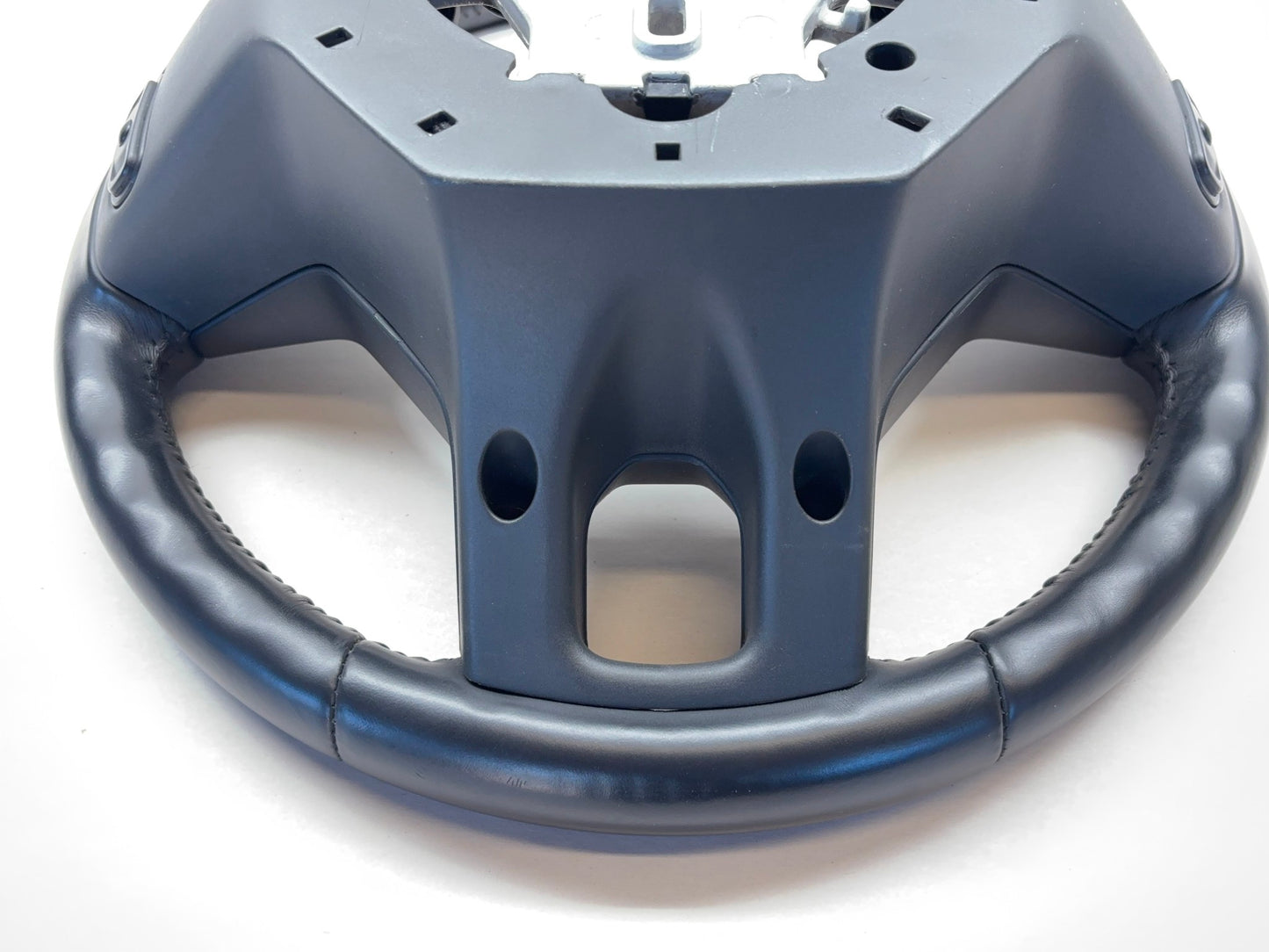 Leather Steering Wheel Ram 2013-18 Ram 1500 2500 3500 Black 5NH77DX9AA w Buttons