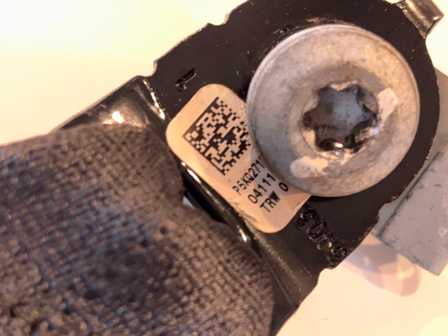 Center Lap Belt Buckle, 2009-12 Ram 1500 10-12 Ram 2500 3500, Quad Crew