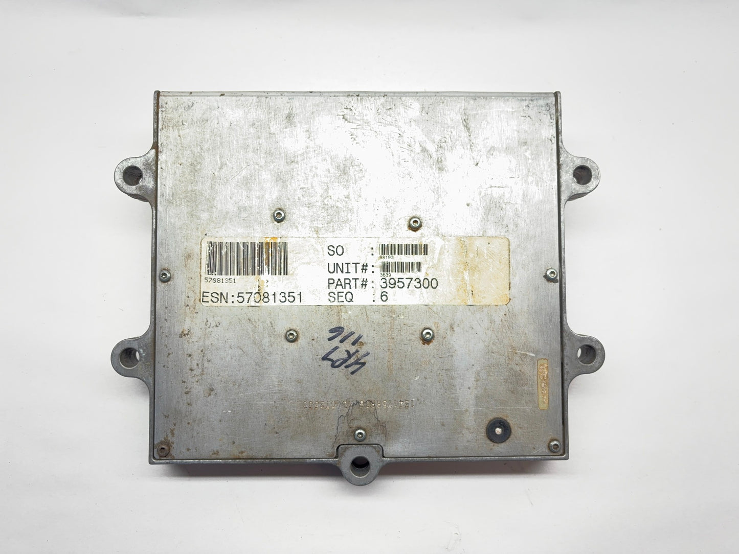 Engine Computer Early 2004 Dodge Ram 2500 3500 Diesel 5.9L 3957300 Manual 848A