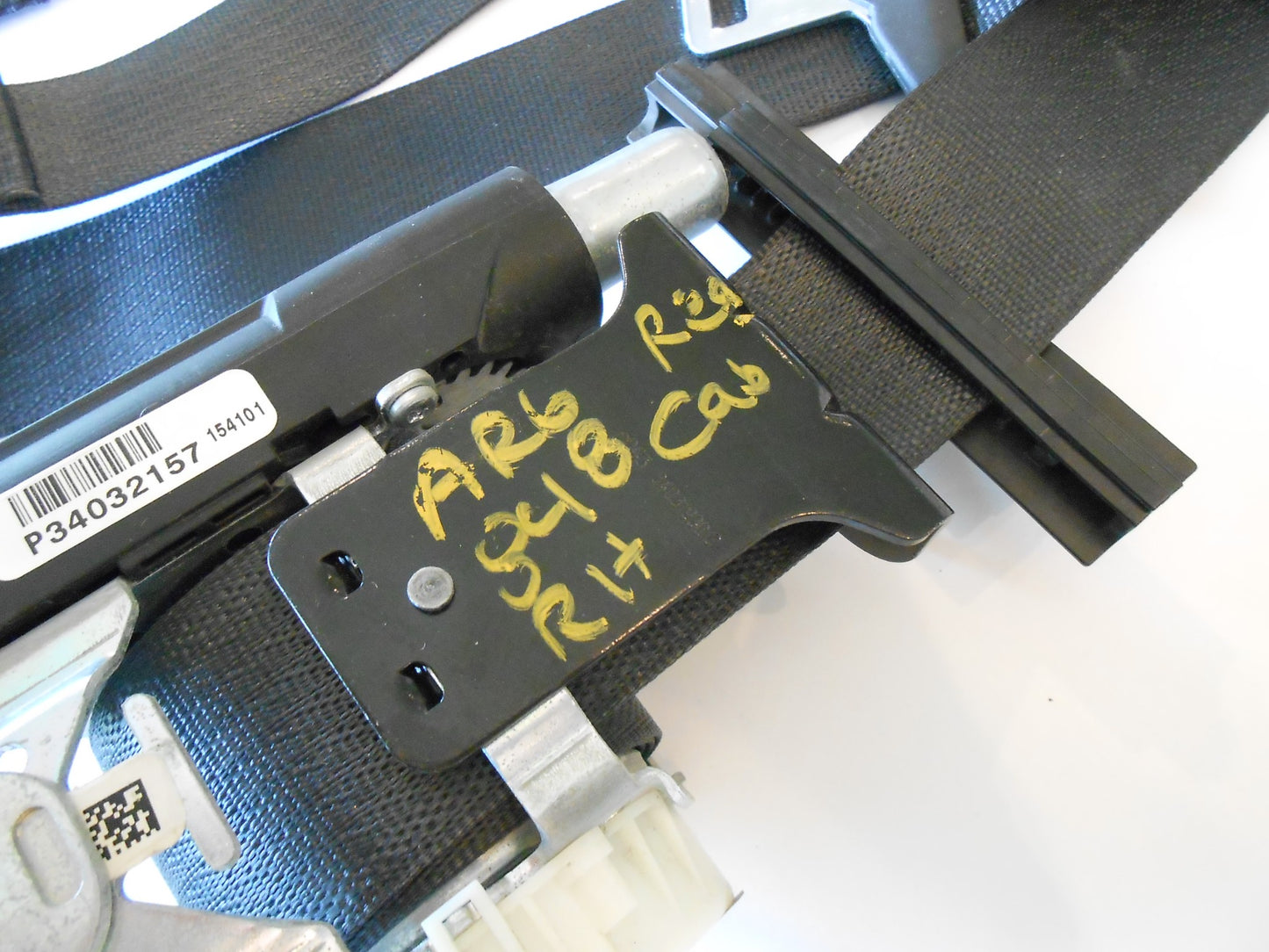 Right Front Seat Belt Retractor, 2009-2012 Ram 1500 5KP921DVAE 2-Door Cab