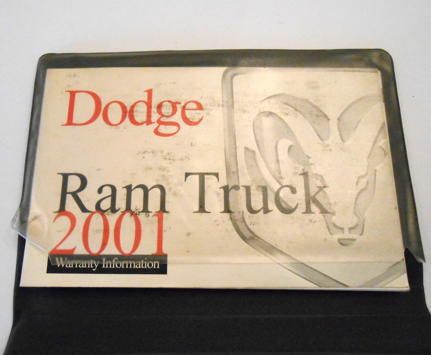 Owner's Manual, 2001 Ram 1500 2500 3500 Gasoline Engines Only