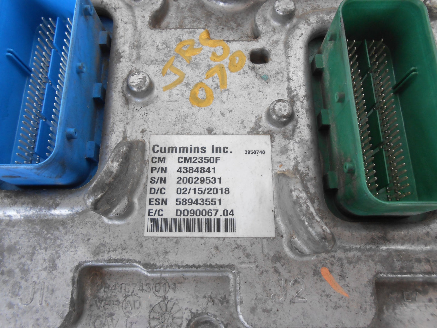Engine Computer, ECU PCM ECM 2018 Ram 3500 6.7L Cummins Diesel Aisin