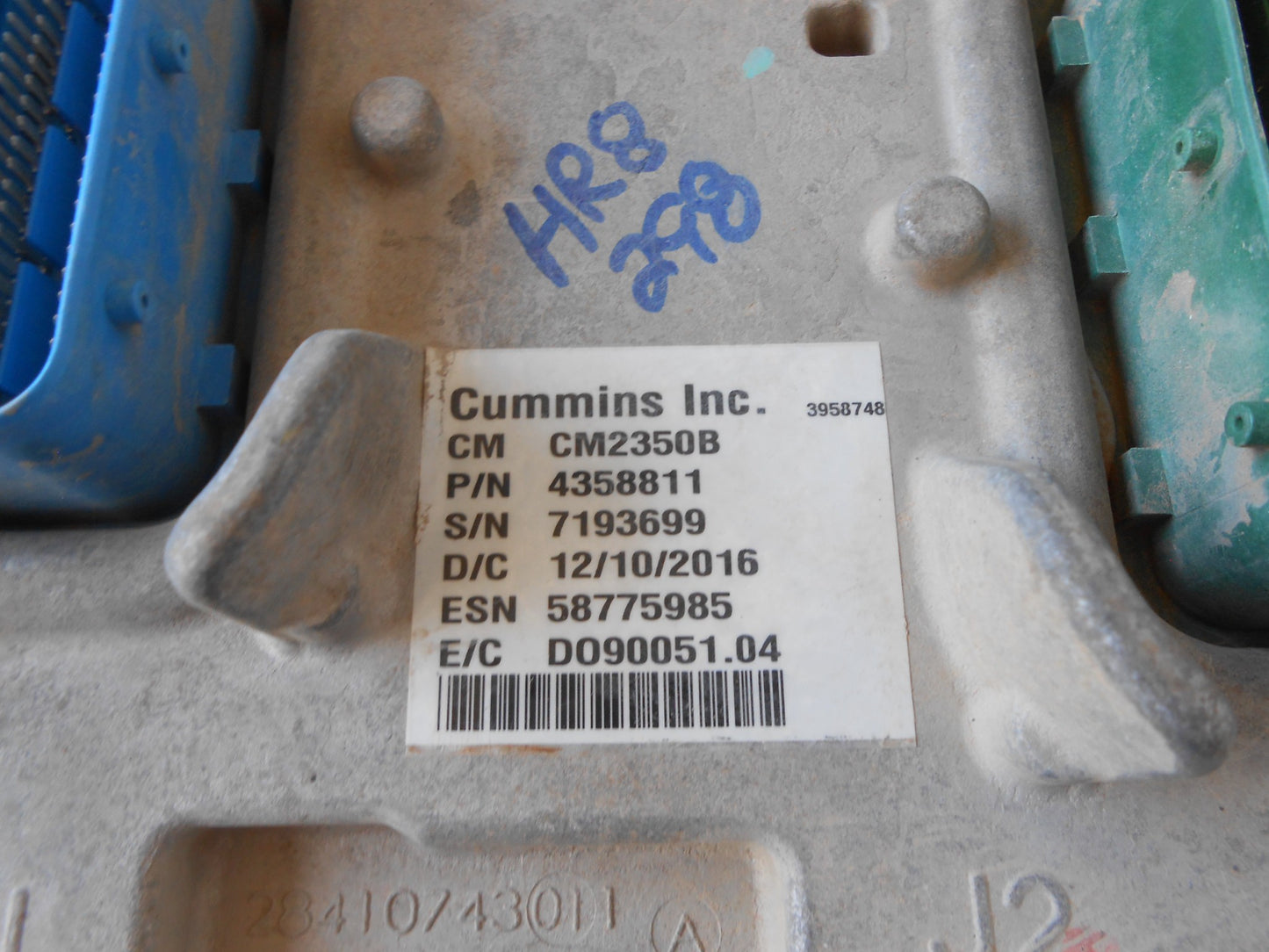 Engine Computer, ECU PCM ECM 2016-17 Ram 2500 3500 6.7L Cummins Diesel 4358811