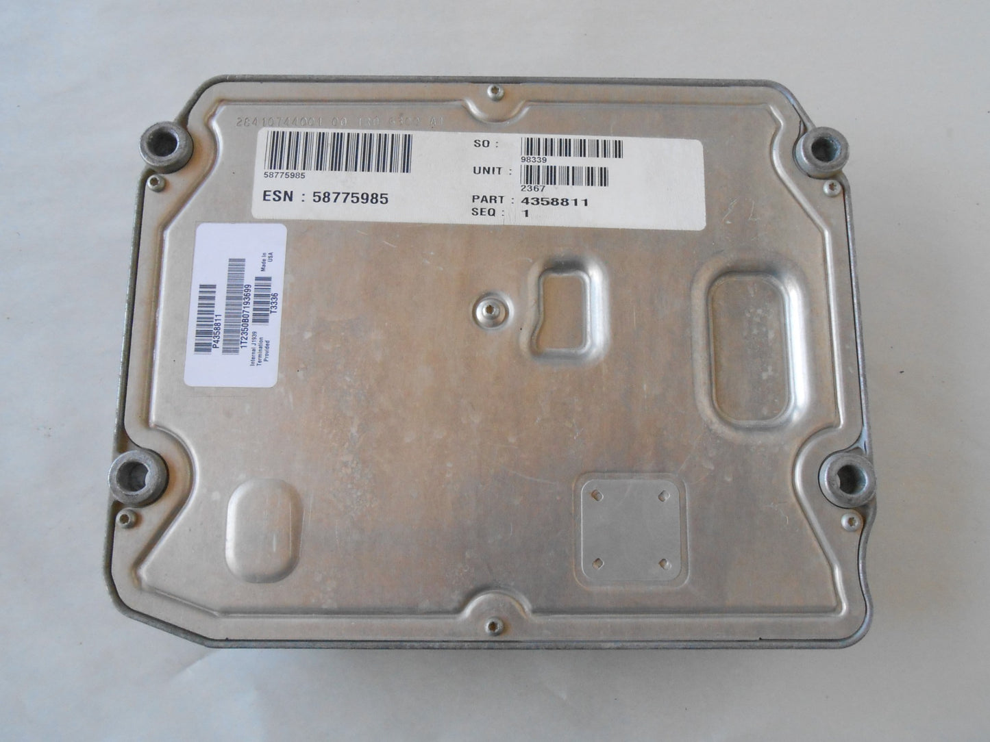 Engine Computer, ECU PCM ECM 2016-17 Ram 2500 3500 6.7L Cummins Diesel 4358811