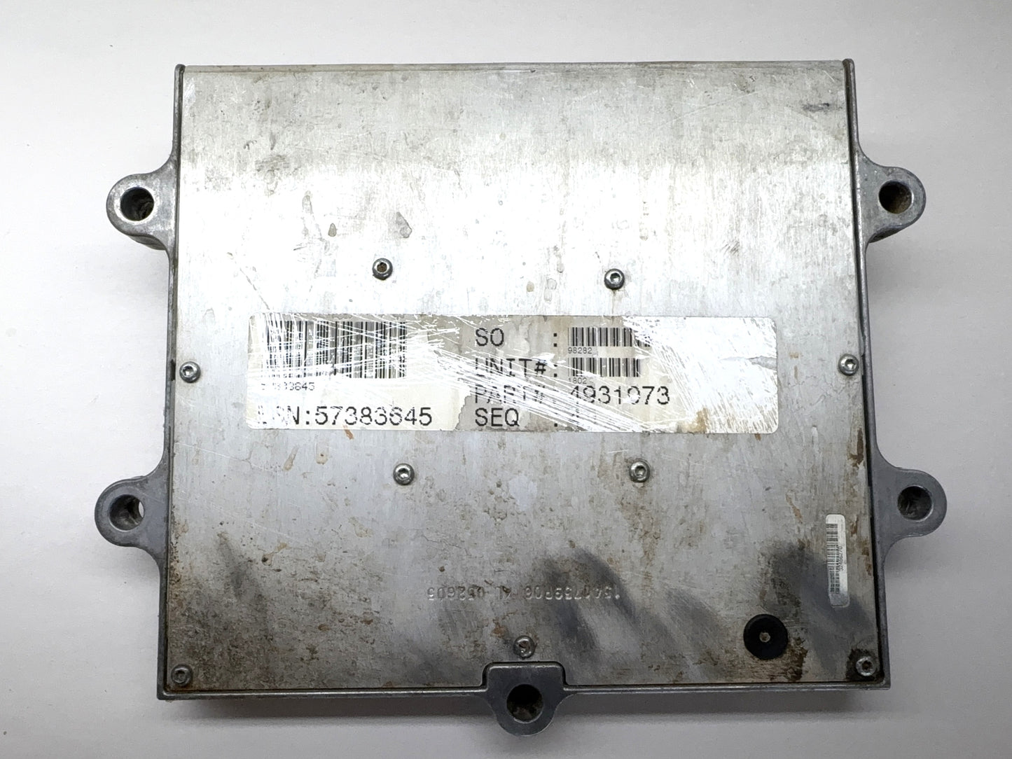 2006 Ram 2500 3500 Engine Computer 5.9L Cummins Diesel 4931975 ManualCM849A Used