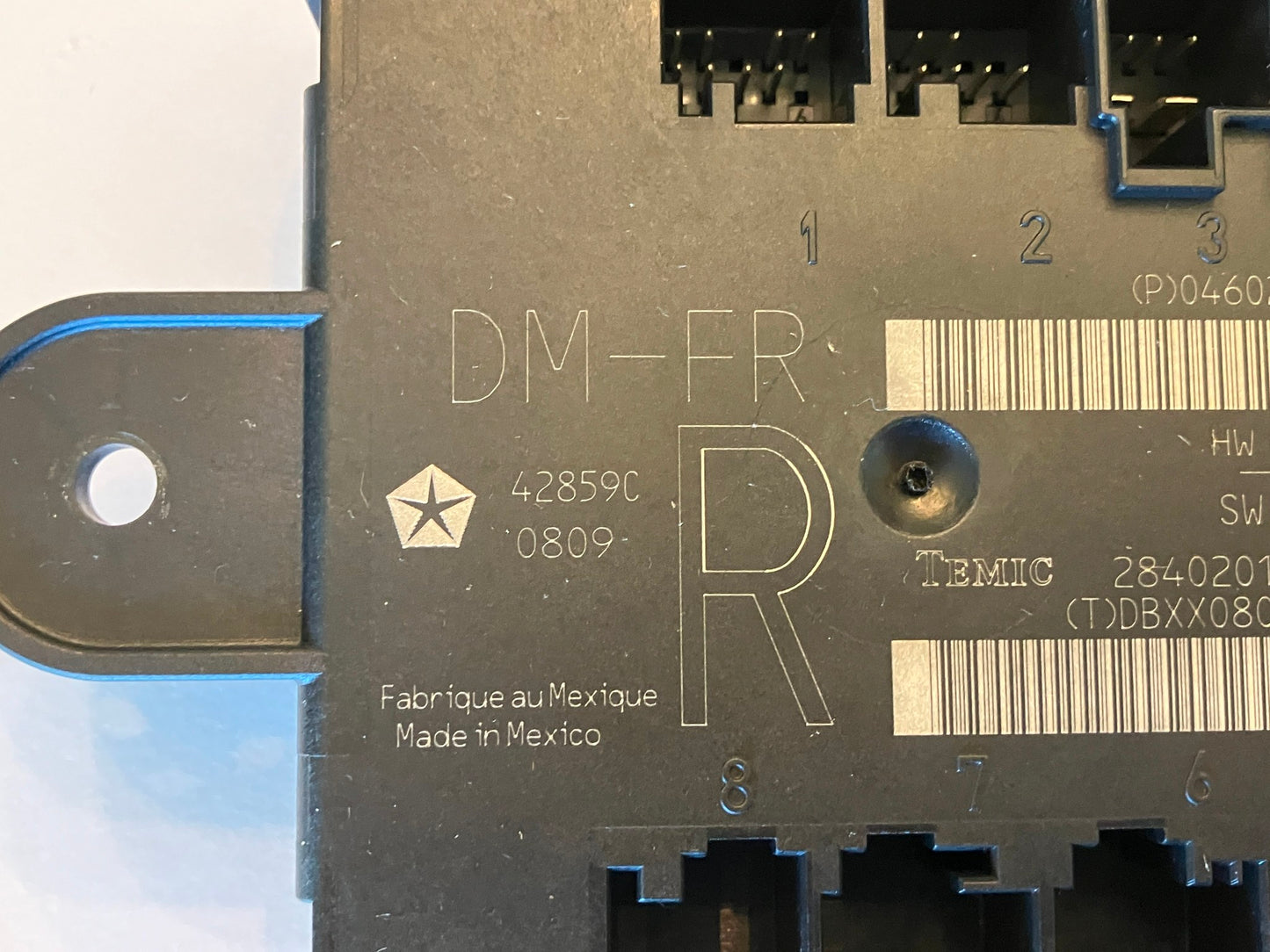 RH Door Module, 2009 Ram 1500, Passenger 4602894AH