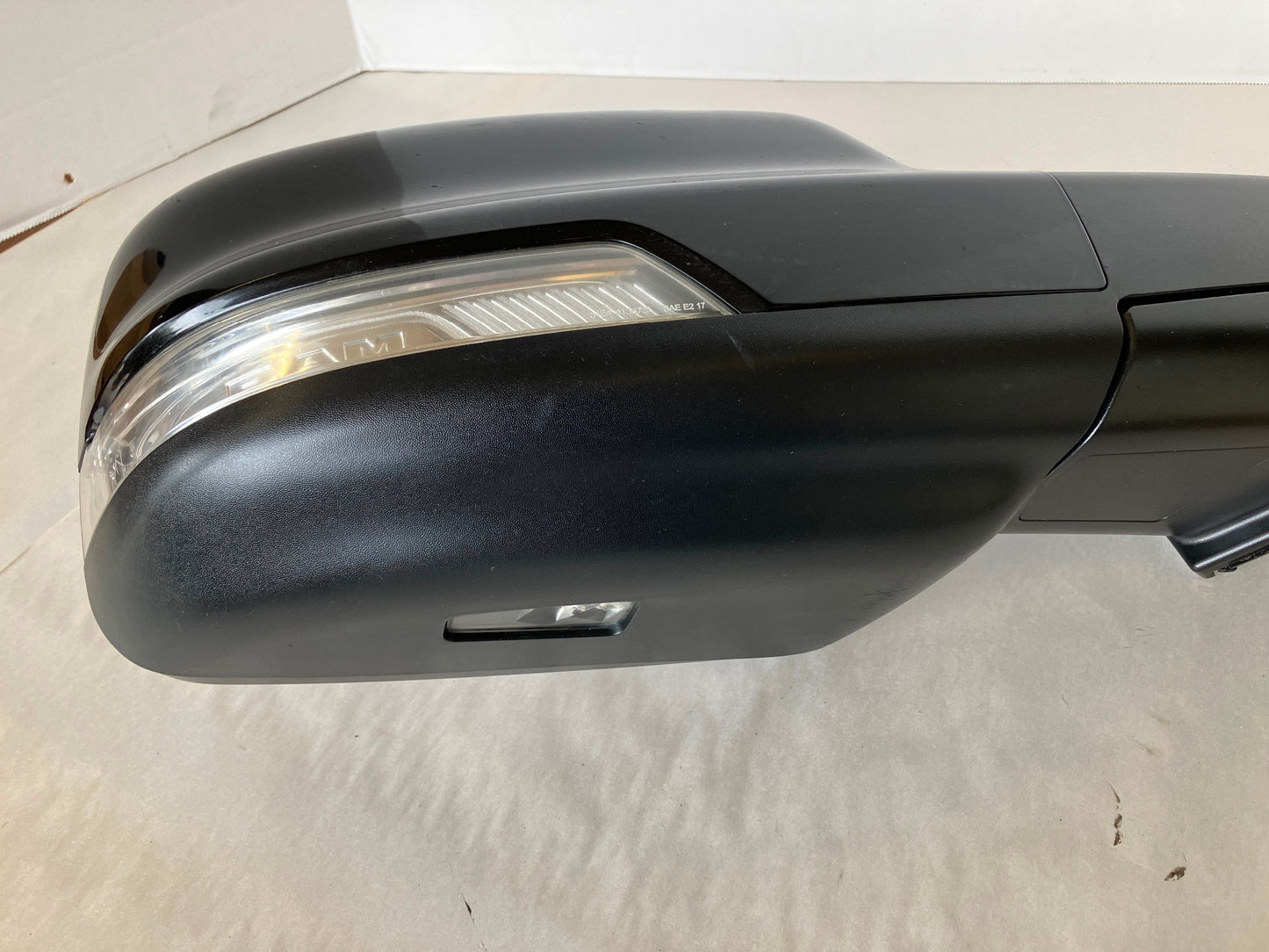 Passenger Side Power Door Mirror 2019-23 Ram 1500 New Style, Painted 5ZK42KXJAG