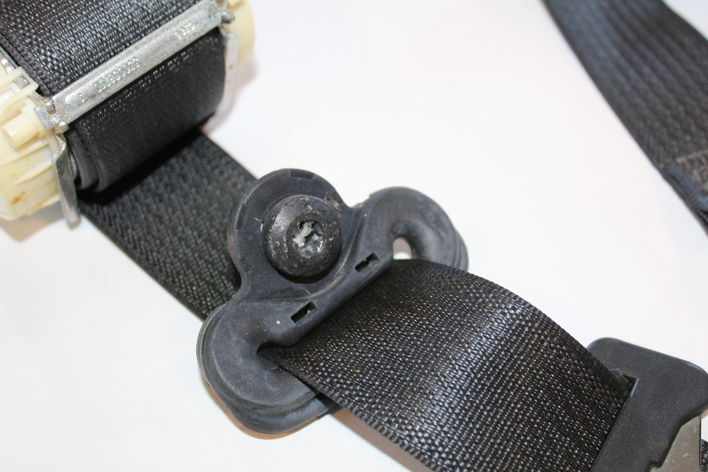 Passenger Rear Seat Belt with Retractor, 2010-2012 Ram 1500 2500 3500 Crew Black